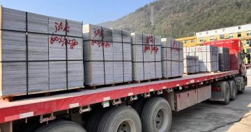 鄂州 芝麻灰地铺石出货日常