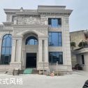 鄂州 白麻花岗岩别墅外墙干挂