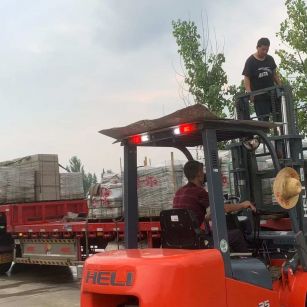 鄂州 黄金麻冰裂纹，地铺石装车