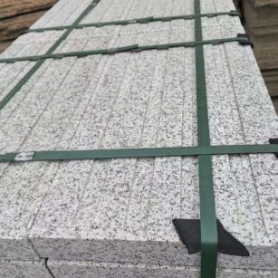 鄂州 白麻花岗岩直行盲道石，盲条，地铺石