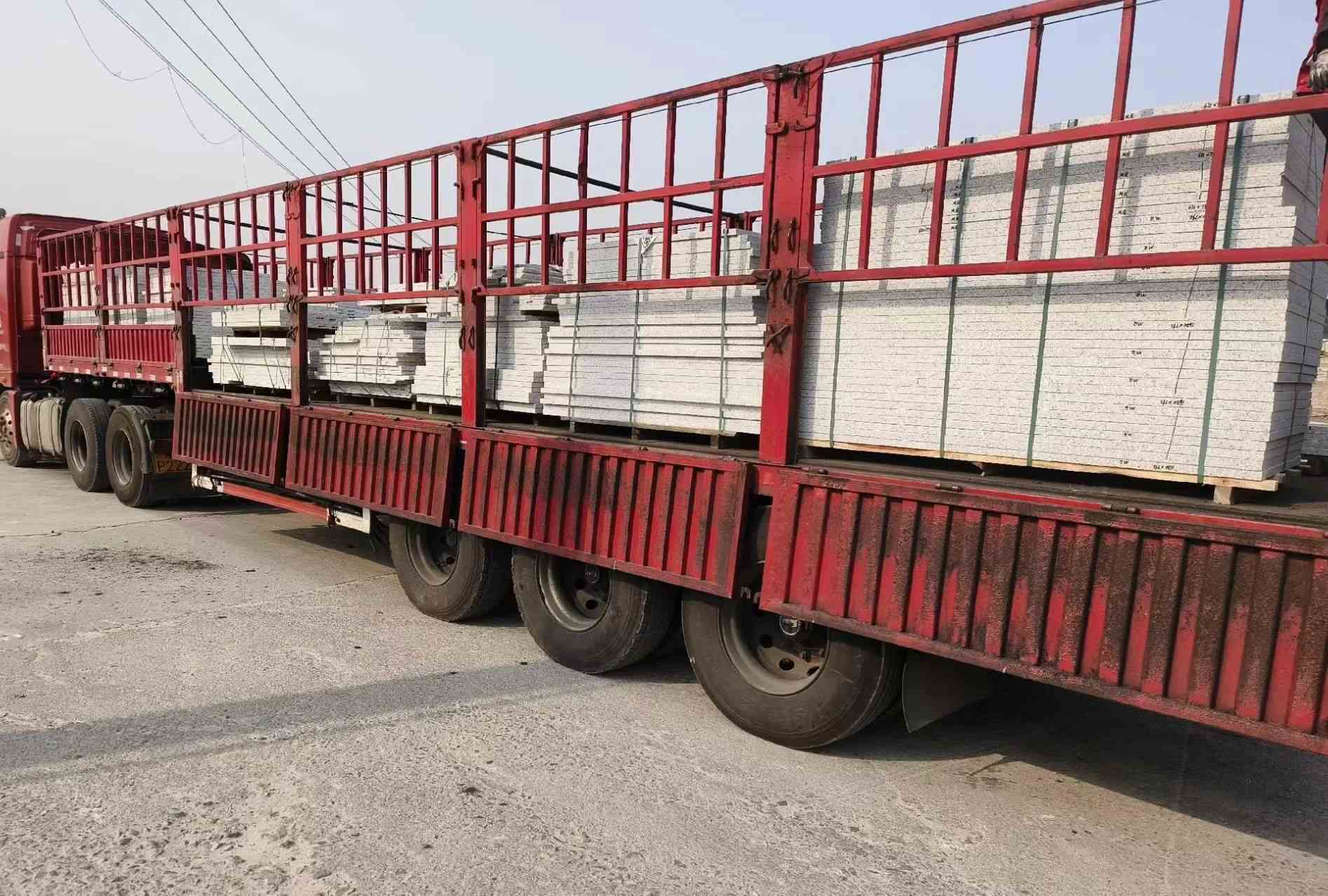 鄂州 白麻荔枝面外墙干挂，工厂装车日常