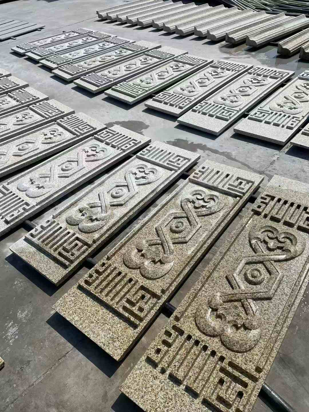 鄂州 黄金麻花岗岩外墙雕刻板