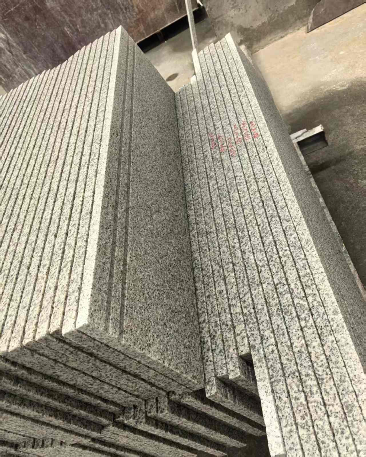 鄂州 白麻荔枝面花岗岩楼梯踏步